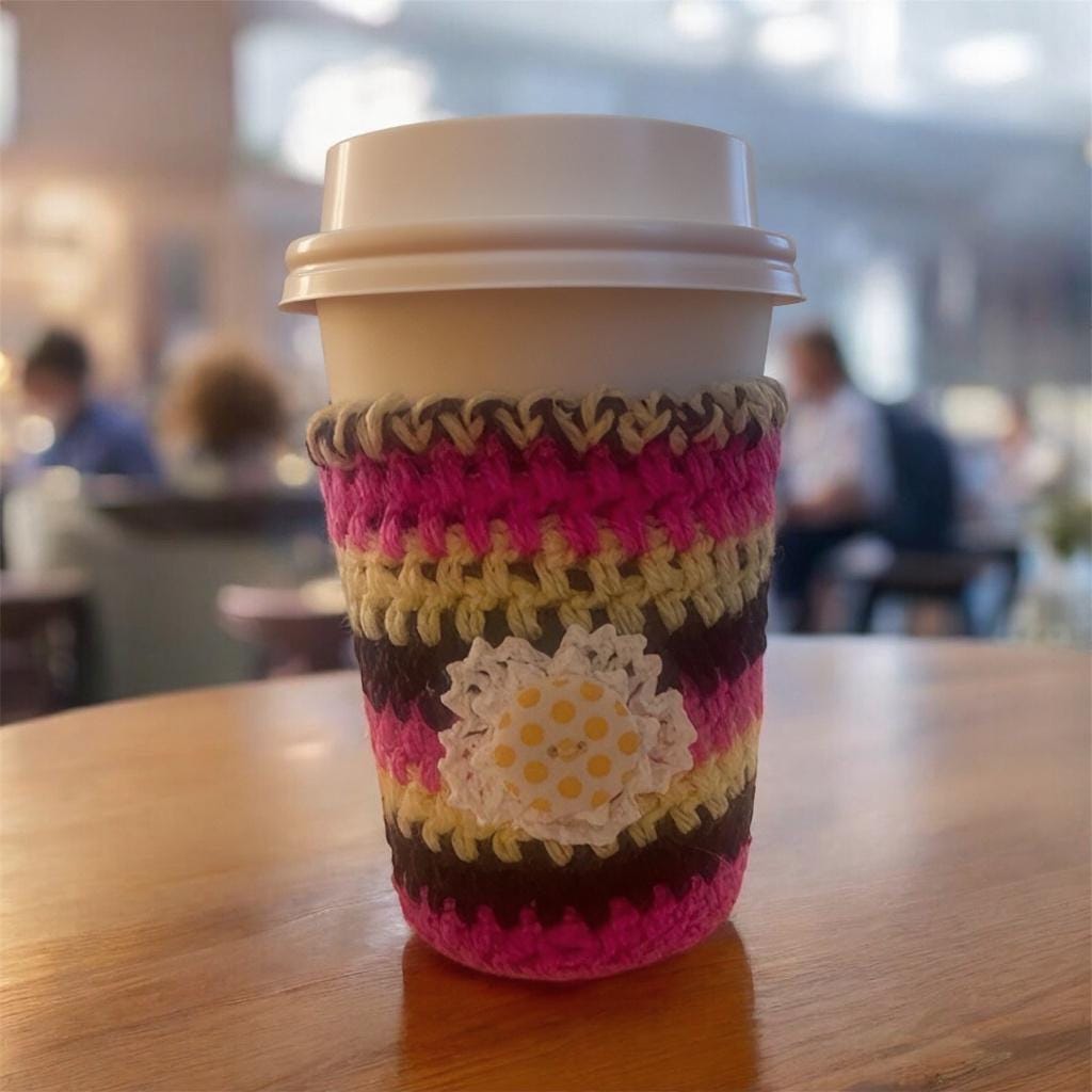 Eco friendly cup cozies, wraps and sleeves
