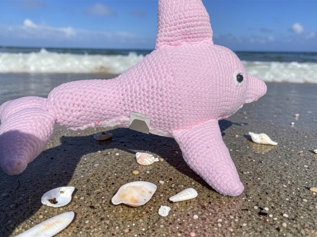 Handmade Crochet Dolphin Plush Toy